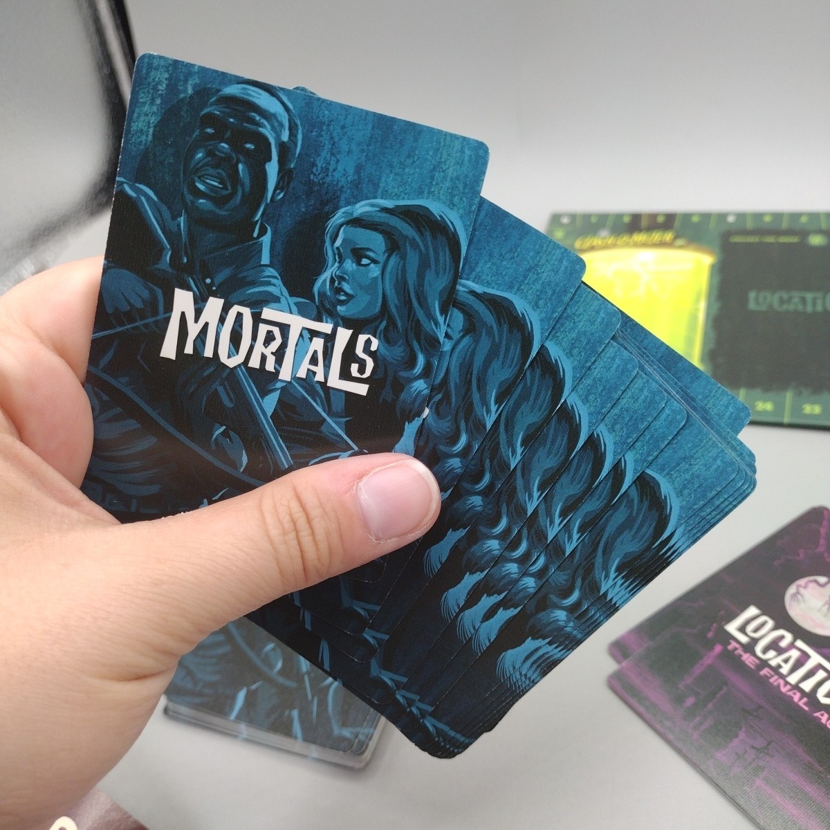 Campy Creatures Ghoulish Game of Deduction Bluffing Board Game MISSING 1 CARD