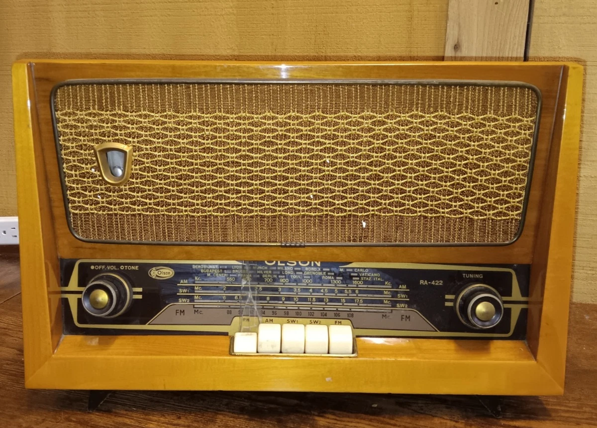 Compteur et antenne Olson CB-622 SWR/FS vintage - FONCTIONNE
