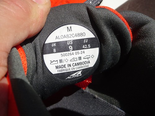 ALTRA Torin 7 Man Herr XL-Extralight Laufschuhe Sneaker Orange Gr.42,5(UK8) Neu - Bild 13 von 19