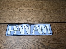 Pan Am Pan American Airlines Vintage Patch 13x3" Panam