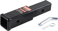 Receiver Tube 864333 Trailer Hitch Extender 7 inch Extension, Fits 2 inch H