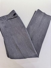 Lauren Ralph Lauren Pants Womens Sz 16 Gray VTG Wool Blend Equestrian Trousers