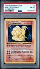 1999 POKEMON BASE SET 1ST EDITION #12 NINETALES-HOLO PSA 6