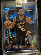 2025-26 Topps Chrome Sapphire Donovan Mitchell #69 Cavaliers