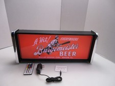 Burgemeister Beer A hit LED Display lighted sign lightbox Wall Hanging Light