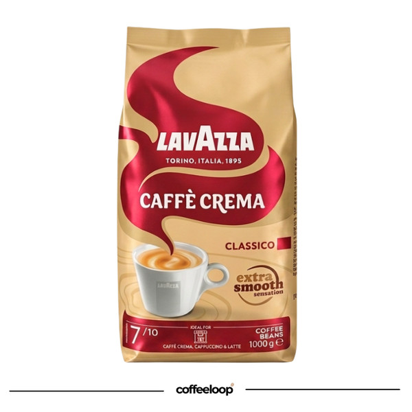 Lavazza - Caffe Crema Classico - 1000G - Ganze Bohne (Neues Design)-image