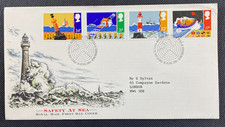 1985 UK Great Britain Safety At Sea Royal Mail FDC First Day Cover + Insert