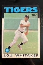 1986 Topps - Lou Whitaker #20