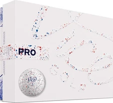 Vice Pro Golf Balls Red/Blue Drip 
