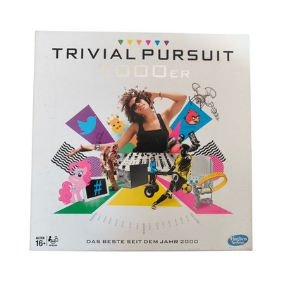 Trivial Pursuit 2000er Edition Hasbro Brettspiel- Vollständig, Top Zustand 