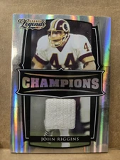 2008 Playoff Sports Legends Champions John Riggins Relic /250 Redskins C-5