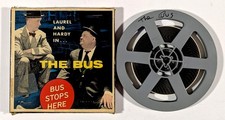 Laurel Hardy "The Bus" / "The Dancing Masters" 1943 8mm Silent Comedy