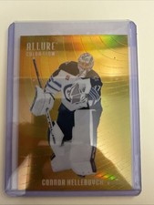 2025-26 Upper Deck Allure Hockey #CF-27 Connor Hellebuyck Orange-Yellow NHL Card