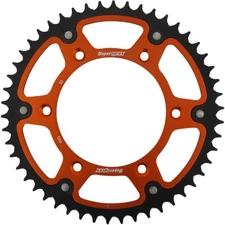 Supersprox Stealth Orange Rear Sprocket 50 Tooth (RST-990-50-ORG)