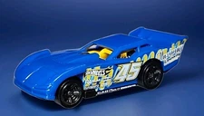 Hot Wheels 2013 #125 HW Racing Track Aces MAXIMUM LEEWAY Blue Variant MINT