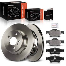 Rear Brake Discs & Brake Pads 300mm for Mercedes-Benz E200 E220 E300 W211 02-16
