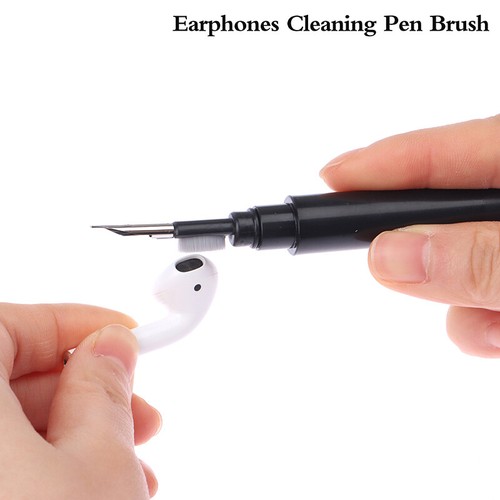 3 In 1 Computer Keyboard Cleaner Brush Earphone Cleaning Pen For Headset Tools - Afbeelding 12 van 14