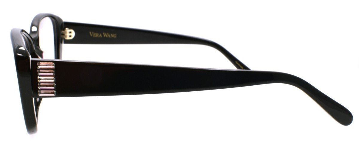 VERA WANG Womens Black Sunglasses with Case 55015-135 READ DESC Miami moments... Black on Black? Discover the Vera Wang  main image 2