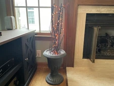 Halloween Lighted Dead Bush Plant Tree Prop Twigs