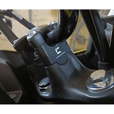 Fit For Suzuki ''Aluminium Handlebar Riser, Black'' For VStrom SX250