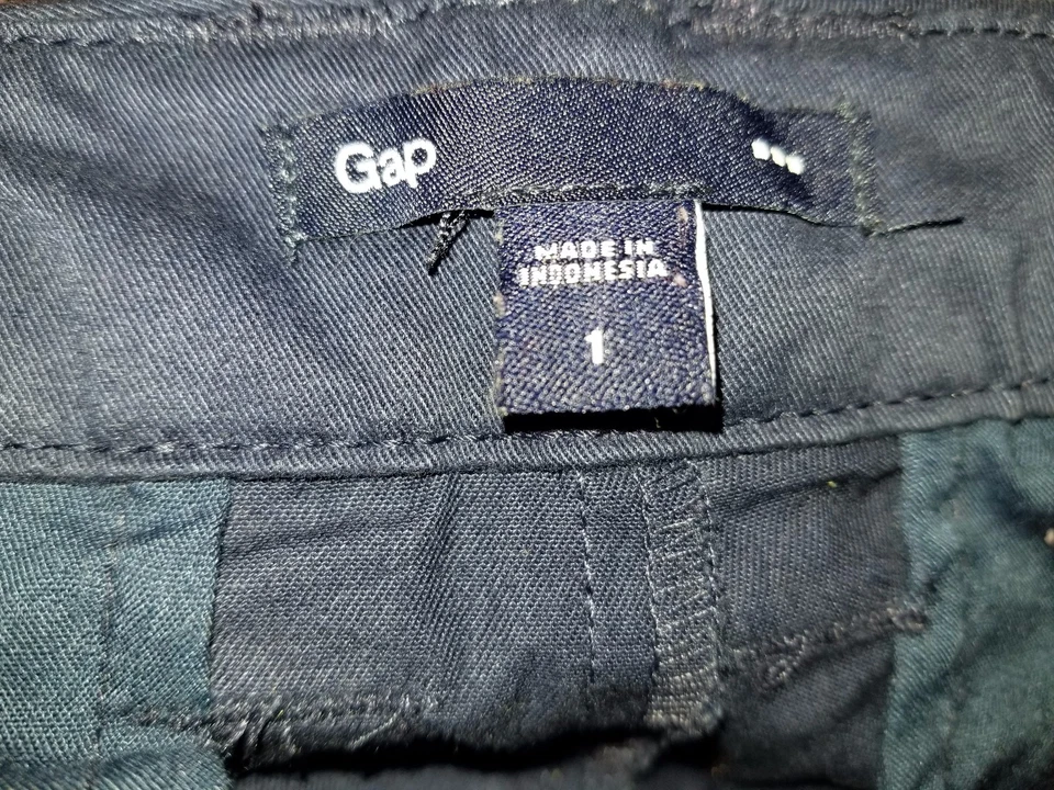 Gap Juniors Womens Pants Size 1 Blue - Image 2 of 3