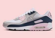 Nike Air Max 90 Rosa Espuma Armería Azul Marino Blanco Gris Lobo Nby DM0029-106 Para hombres