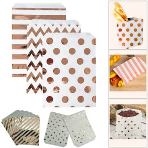 candy stripe paper bolsas
