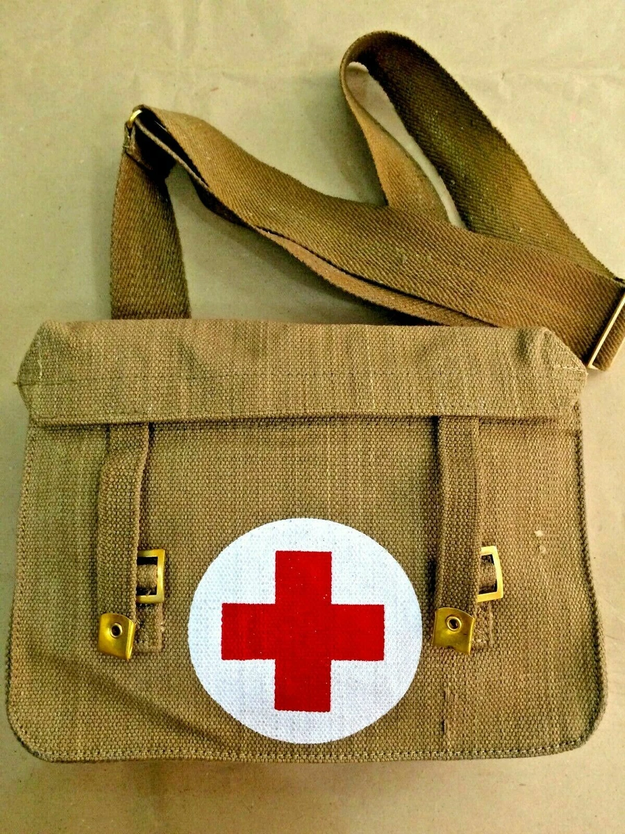 WW2 RED CROSS MEDIC BAG - (NEW)