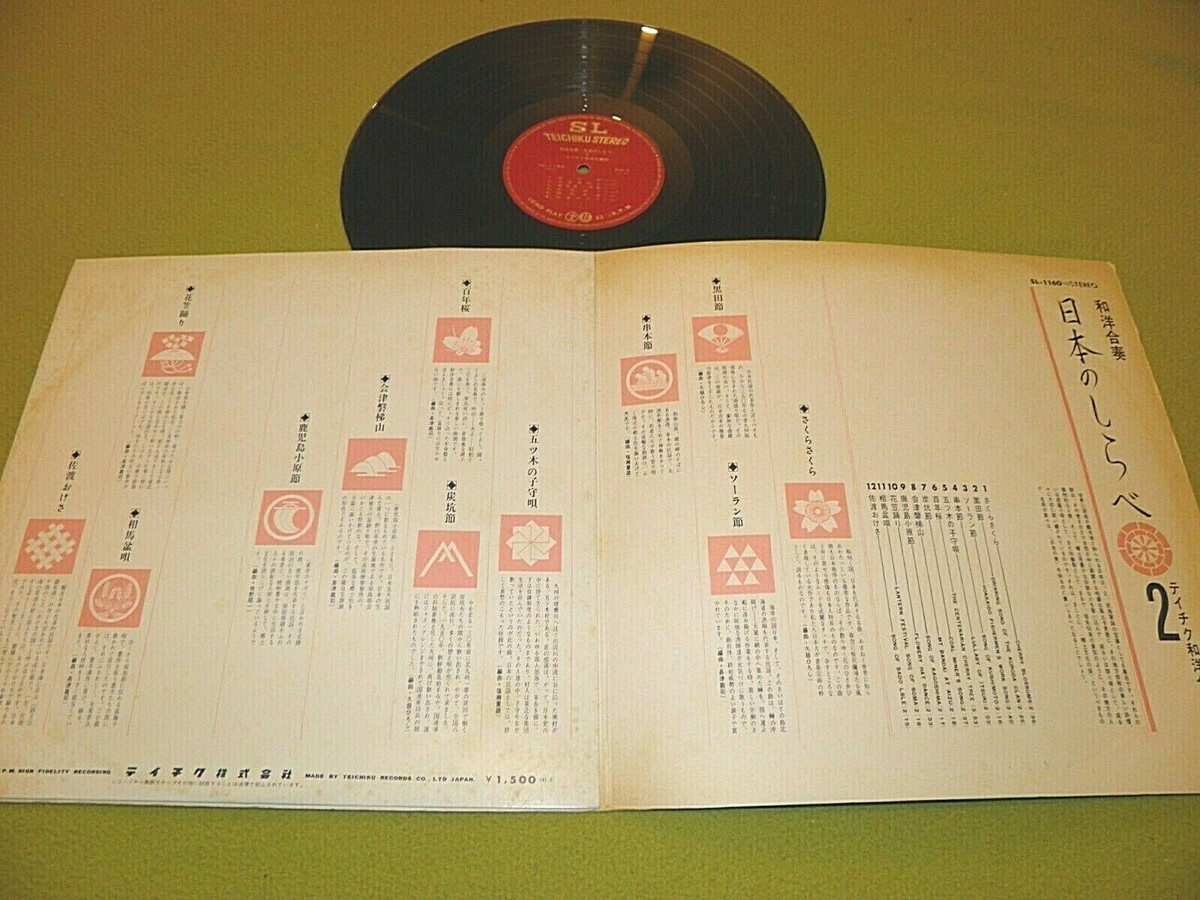 Teichiku Japanese - テイチク和洋合奏団 - RARE 1960 Japan 1st Press