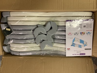 baby care funzone baby playpen in grey