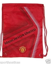 BACK PACK MANCHESTER UNITED Cinch Soccer Book Bag Gym  MUFC Authentic