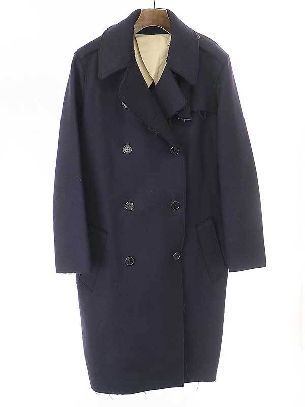 Used Celine By Phoebe Philo Double Breasted Cutoff Wool Coat
