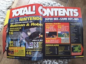 TOTAL! - Nintendo Magazine - # 34 -1994 - NES - GAME BOY - SNES - BATMAN & ROBIN
