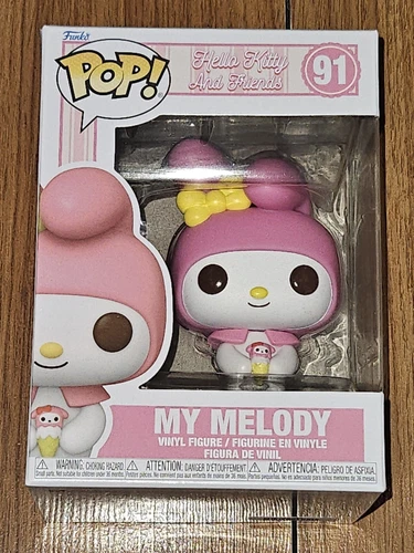 Funko Pop Sanrio #91 My Melody With Cone Hello Kitty And Friends