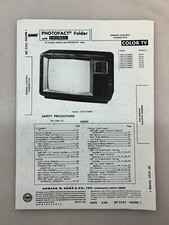 General Electric PC-B Service Manual Sams Photofact Free Shipping