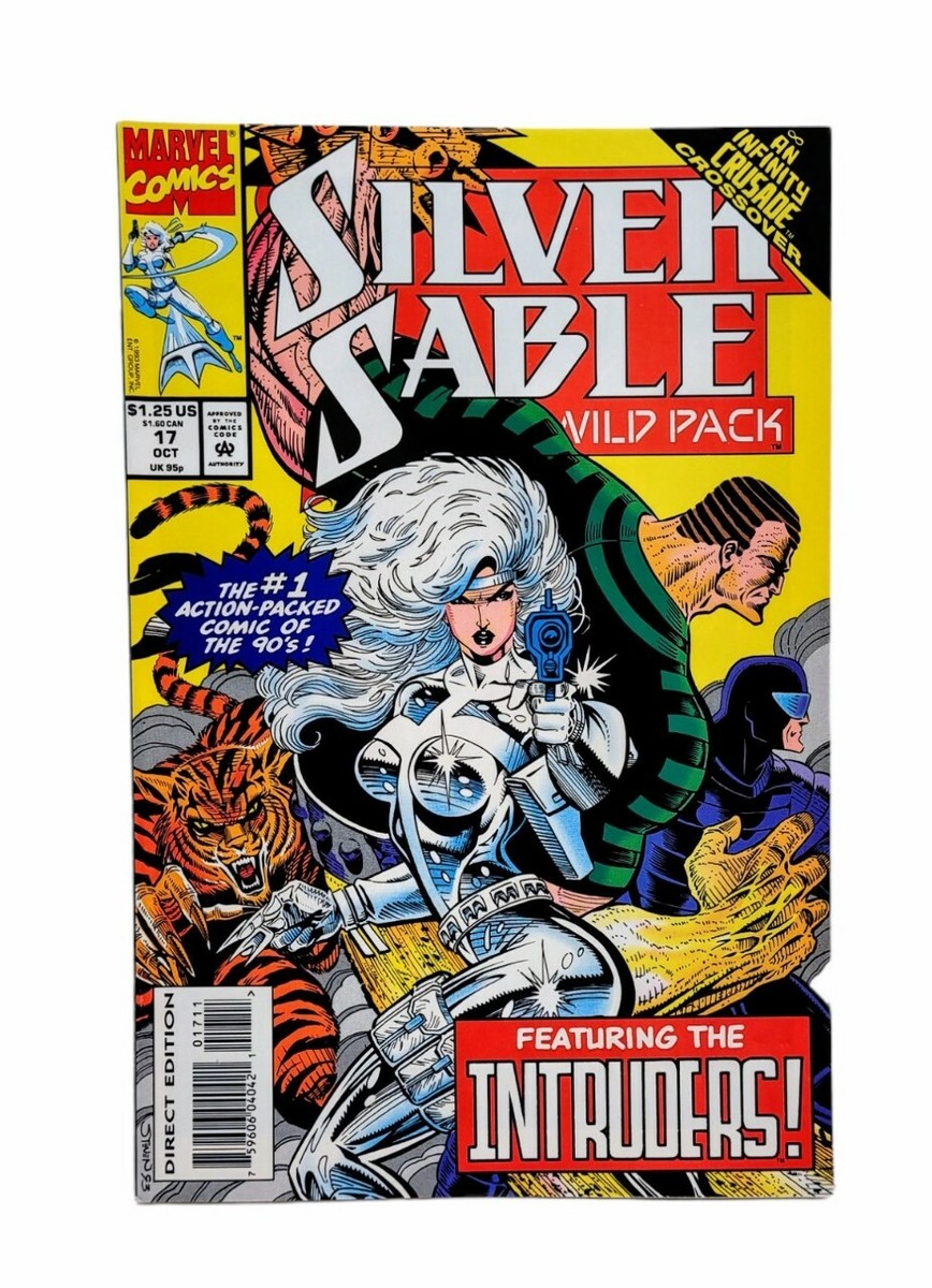 SILVER SABLE AND THE WILD PACK COMIC BOOK VOL.1 # 17 MARVEL COMICS
