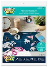 Shrinky Dinks Creative Pack 6 Printed Pattern Kids Art and Craft Activity