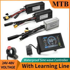 MTB E-bike KT Sine Wave Waterproof Controlle 17A 26A 30A with S966 LCD Display