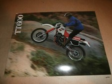 Vintage 1985 ? Yamaha Motorcycle Brochure TT600
