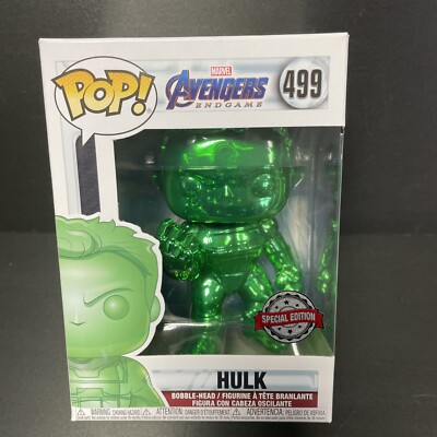 Funko Pop! Marvel Avengers Endgame - Hulk Green Chrome (Special Edition) #499