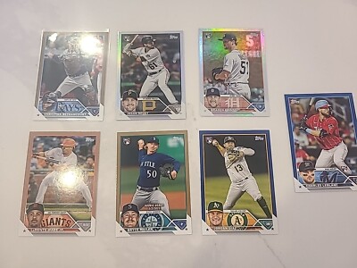 2023 Topps Update Baseball Color Lot Of  Cards Including 7