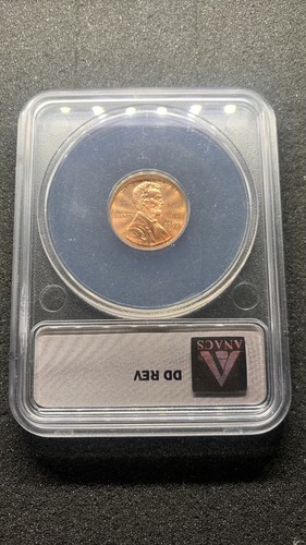 2009 1c Doubled Thumb Lincoln Cent Error ANACS MS67 RD - Picture 12 of 17