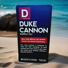 Duke Cannon Supply Co Big Ass Brick Of Soap-Smells Like Naval Diplomacy 10oz NIB