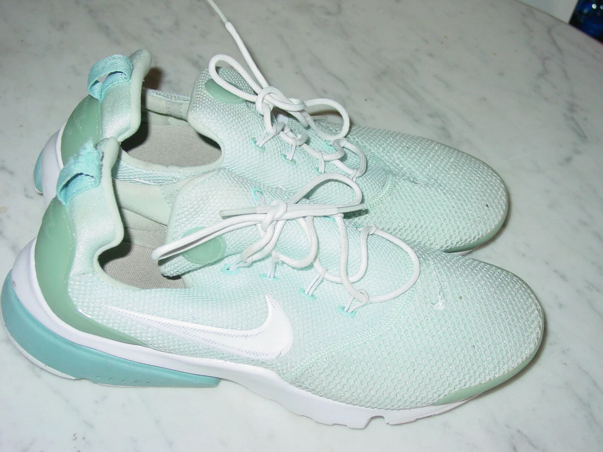 2016 Womens Nike Presto Fly Glacier Blue Running Shoes Size 10 Sold As Is