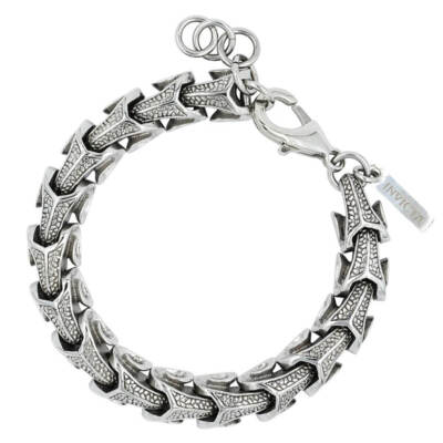 Invicta Herren Armband Elements silberfarben Edelstahl 39625