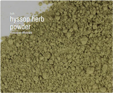 Monterey Bay HERB Co, Hyssop herb, powder, 1 Pound 454 Grams 