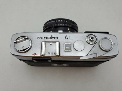 Minolta AL 35mm Film Rangefinder Camera w/ Rokkor-PF 45mm F2