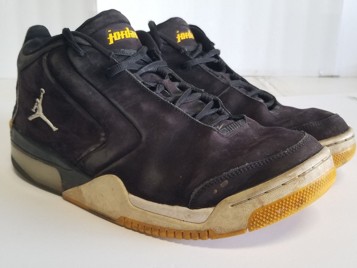 AIR Jordan BV6273-007 Men's Size 12 Big Fund Black White Gold Hi