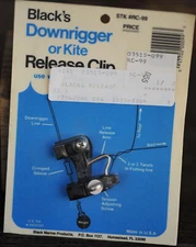 Black's Downrigger or Kite Release Clip RC-99