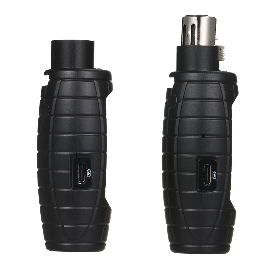 Wired to Wireless Microphone Converter Transmitter Receiver Rechargeable M6O8 - Image 3 of 4